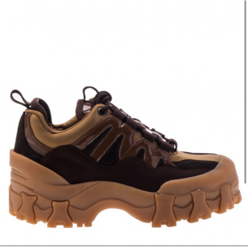 Jefferey Campbell hype brown shoes